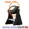 Reflektor, akkus, álló, teleszkópos lábbal, 3000 lumen