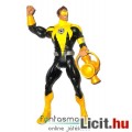 DC Comics Igazság Ligája figura - Yellow Lantern / Sárga Lámpás figura kezébe adható lámpásal, extra