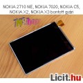 Bontott LCD kijelző: Nokia X2, X3, C5, 7020, 2710NE