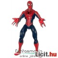 Pókember figura - 14cmes Spider-Man / Pókember figura hálóvető pózú kezekkel, csom. nélkül