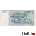 5.000 Dinár 1992  Jugoszlávia