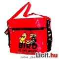 Angry Birds táska -  45x35cm-es oldaltáska / válltáska cipzáros zsebekkel és állítható pánttal