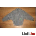 Mini maxi kockás átmeneti fiú kabát,méret:128/134