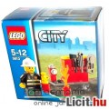 LEGO City / Város 5613 Tűzoltó minifigura láng és tűzoltó eszköz kiegészítőkkel - Új, bontatlan