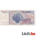 5.000 Dinár 1985  Jugoszlávia