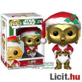 10cmes Funko POP figura Star Wars C3PO droid karácsonyi Santa / Mikulás ruhában - Csillagok Háborúja