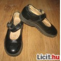 Siesta  bőr fekete lakkcipő,méret:25