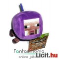Minecraft figura - 7-10cm Baby Purple Sheep / Lila Bárány mini plüss játék figura akasztóval - Új