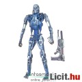 Terminator - Terminátor figura - T-800 18cm-es Endoskeleton kékes árnyalatú Retro Videogame design f
