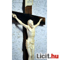 Eladó 59. Antik, ELEFÁNTCSONT Jézus Krisztus (14 cm hatalmas méretek!)