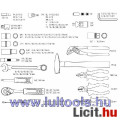 Szerszámkészlet 122 darabos Neo