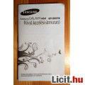 Samsung Galaxy Mini GT-S5570 (2010) Rövid Kezelési Útmutató