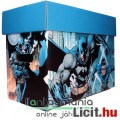 Képregény tároló doboz - Batman Jim Lee - Comics Short Box / Storage Box 40x21x30 cm - DC Comics gyű