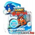 Sega Sonic figura - 8cm-es Sticks játék figura mozgatható végtagokkal - Sonic a Sündisznó - Sonic Bo