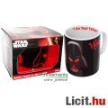 Csillagok Háborúja / Star Wars bögre - Darth Vader domború mintás hivatalos bögre ablakos ajándékcso