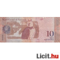 10  Bolívares 2007 Venezuela Használt Állapotban