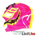Pankráció maszk - Rey Mysterio rózsaszín-sárga felvehető Pankrátor Maszk - Lucha / Luchardor mexikói