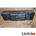 Panasonic RX-CW42 Dupla Magnós Rádió (1984) sérült, hibásan működik