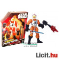 16cmes Star Wars figura - Luke Skywalker játék figura kezébe adható fénykarddal, pisztollyal és mozg