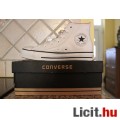 Új 37-es Converse Chuck Taylor fehér bőr cipő