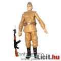 Indiana Jones - 10cm-es Orosz / Szovjet katona figura AK-47 Kalashnikov gépfegyverrel - csom. nélk.