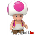 KNex Nintendo Super Mario figura - Purple Toad minifigura 4-5-es mozgatható, kompatibilis figura, S1