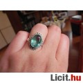 Természetes kék topáz köves gyűrű 1,83cm 6,69cts!