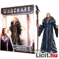16cm-es World of Warcraft figura - Medivh mágus / varázsló figura bottal és mozgatható végtagokkal -