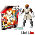 16cmes Star Wars figura - Plo Koon Jedi Mester játék figura alkarra csatlakoztatható duplapengés fén