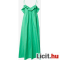 Eladó Új GOTS biopamut exkluzív zöld szépséges nyári ruha M 27.990 Ft h. AKC