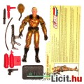 GI Joe figura - Blowtorch lángszórós katona figura 100% komplett felszereléssel, filecarddal és 