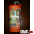 Mintaváltó 3D Hannah Montana fedeles műanyag pohár - Vadonatúj!