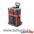 Eladó Műanyag guruló koffer, húzó fogantyú 460x330x620mm