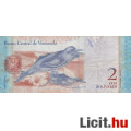 2  Bolívares 2007 Venezuela Használt Állapotban