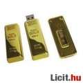 Aranytömb pendrive 8 GB Tesztelve H2testw programmal!