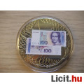 Eladó 100 Márka 1989 - 2001 Színesfém Emlékérem