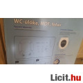 Új, fehér lecsapódás gátló wc ülőke