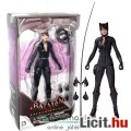 Batman figura - 18cm-es Arkham Catwoman / Macskanő figura ostorral, extra-mozgatható végtagokkal és 