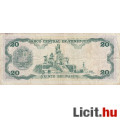 20  Bolívares 1992 Venezuela Használt Állapotban