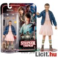 16-18cmes Stranger Things figura - Eleven / 11 kislány mozgatható figura ráadható parókával és kiegé
