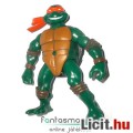 Tini Ninja Retro figura - Michelangelo 12cm-es Teknős figura öv nélkül a 2000-es évekből - TMNT Nind