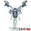 Batman figura - 10cmes világoskék Batman figura mozgatható végtagokkal és ráadható gépszárnyakkal cs