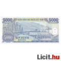 Vietnám 5.000 Dong 1991 Új és Hajtatlan