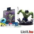 10cmes Marvel Bosszúállók - Hulk figura támadó pózban, talapzattal - QMx Q-fig karikatúra mini szobo