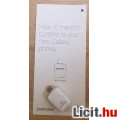 Eladó AKCIÓ !! Új Samsung Micro-USB-USB-USB OTG adapter USB con