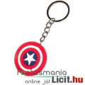  Gumi Kulcstartó - Marvel Bosszúállók - Amerika Kapitány / Captain America pajzs gumiszerű kulcstart