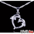 Eladó 925 Sterling ezüst delfin medál.