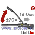 Hidraulikus betonacél vágó, 60kN, CrMoV pofa