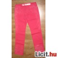 Pink virágos női nadrág,méret:40