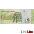 50  Bolívares 2007 Venezuela Használt Állapotban